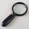 3X Handheld Magnifying Glass with LED Light, Large 90mm Lens for Seniors view 3