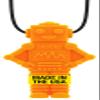 ARK RoboChew Sensory Chew Necklace, Chew Necklaces for Sensory Kids and Adults, Oral Fidget for Autism, ADHD, SPD, Anxiety, Medical-Grade Sensory Chew Necklace, XXT, Very Firm, Orange view 1