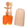 ARTSEWPLY Silicone Toothbrush 3pcs Oral Cleaner Tongue Scraper Soft Bristles Newborn Oral Cleaning Brush for Mouth Care view 1