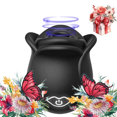 2026 New Clitiorals Sucker for Women Silent Vibrador Toys, Soft Clitioral Sucker Tool, Clitotial Vibrador Toys for Women,Clitioral Sucker Suction Toy-Handheld Electric Back Massager (Black)