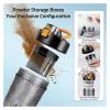 650ml Electric Protein Powder Mixing Cup Automatic Shaker Bottle Mixer Shake Bottle Milk Coffee Blender Kettle fro Gym outdoor(Pink) view 3