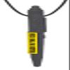 ARK Chewable Pen Necklace, Chew Necklaces for Sensory Kids and Adults, Oral Fidget for Autism, ADHD, SPD, Anxiety, Medical-Grade Sensory Chew Necklace, XXT, Very Firm, Dark Grey, Smooth view 1