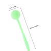 CONGARTENO Silicone Body Massager Hammer Handheld Acupoint Patting Tool for Meridian Massage and Back Care, Portable Green Soft Silicone Massage Stick for Wellness and Relaxation view 2