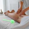 CONGARTENO Silicone Body Massager Hammer Handheld Acupoint Patting Tool for Meridian Massage and Back Care, Portable Green Soft Silicone Massage Stick for Wellness and Relaxation view 4