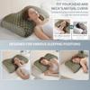 Alleviate Neck and Shoulder Pain with Pillows for Sleeping, Knitted Pillow SP Cervical Vertebra Protection (Light Pink) view 2