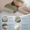 Alleviate Neck and Shoulder Pain with Pillows for Sleeping, Knitted Pillow SP Cervical Vertebra Protection (Light Pink) view 3