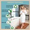 Original Teak Bathtub Shower mat, Solid Wood mat, Easy to Clean, Maximum Weight Capacity 420 lbs, Suitable for use in The Shower Room, spa and Outdoors.(47" x 23" (Rectangular)) view 3