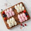 PEEPS Easter Marshmallow Candy Variety Pack, Flavored Marshmallow Chicks, Cotton Candy, Party Cake, Frosted Strawberry Tarts & Rice Krispies Treats, Pack of 4, 10ct Each (40 Chicks Total) view 3