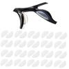 2 3 4 8 16 20 Pairs Eyeglasses Nose Pads, Stick On 3.5 mm Thickness Adhesive,Soft Silicone Comfort Anti Slip Flexible Nose Pieces for Glasses Sunglasses Reading Glasses Kits (20 Pairs White) view 1