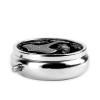Mjolnir and Ravens Norse Mythology Symbol Circular Mini Organizer Case - Portable Metal Pill Box for Vitamins, Supplements view 3