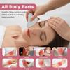 5 in 1 Stainless Steel Muscle Scraper Tools Set, GuaSha Scraping Massage Tools Fascia Release Scraper for Muscle Pain Relief of Neck Shoulder Leg Body, Birthday Gift for Men Women(COLOR:Silver) view 4