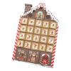 Wooden House Christmas Calendar with 24 Numbered Drawers for Storage Candy Chocolate Jewelry Gifts Holiday Decoration Christmas Countdown Calendar view 1