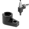 Gdnecad Offset Oxygen Sensor Socket, 3/8-Inch Drive by 7/8-Inch 22mm Side Wire Gate Accesses Sensor, Universal 6-Point O2 Sensor Tool Protect Wire from Damage for Most Cars view 1
