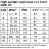 Adult Plastic Diaper Pants, Transparent PVC Large Size High-Waisted Lace Trim Wide Crotch Plastic Pants, Adult Incontinence Pants (Black B, XX-Large) view 2