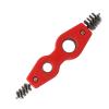 Hapivida Pipe Cleaner Reamer Tool Kit with Deburring and Polishing Brush, Heavy Duty Solid Plastic Handle Hardened Alloy Steel Blade for Copper Tubing Installation Cleaning view 2