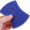 Abaodam Reusable 6pcs Kitchen Dish Sponges with 3-Layer Wood Pulp Cotton, Absorbent Double-Sided Scrub Pads for Wok and Pot Cleaning, Small Size for Household Cleaning Supplies view 3