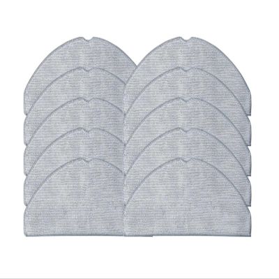 10 Pieces Mop Cloth, Compatible For Roborock Q7 M5+/ Q7 M5 / Q7 L5 / Q7 L5+, Robot Vacuum Cleaner Accessories