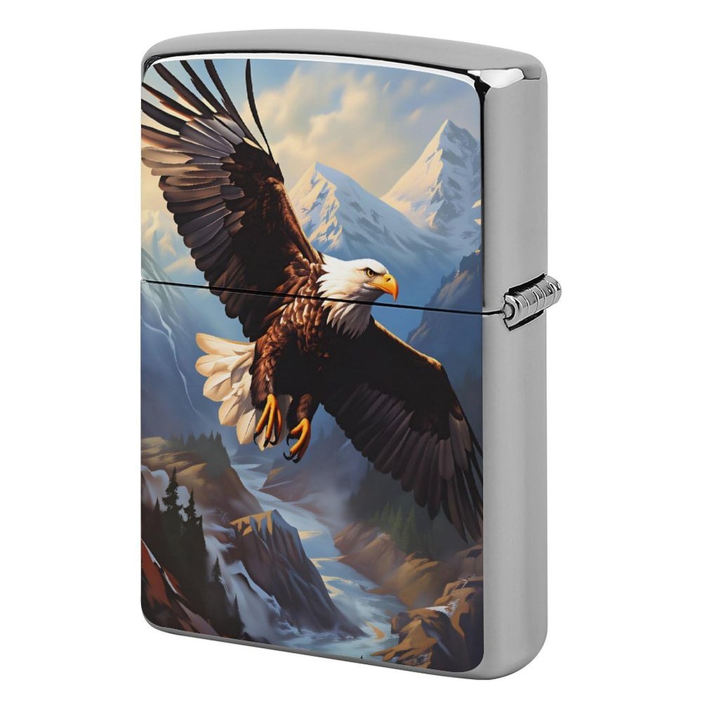 Bald Eagle Lighter Case, Copper Lighter Case, Cool Lighters Cover, Perfect Men's Gift for Dad, Husband, Him