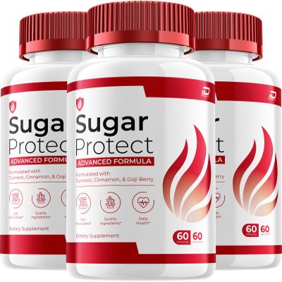Sugar Protect Capsules SugarProtect Natural Blend Daily Health Vitamins Supplement (3 Pack - 180 Capsules)