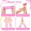 Tondiamo 4 Pairs Motion Sickness Bands Kids Adults Nausea, Heart & Flower view 4