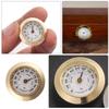 Anneome Mechanical Round Analog Cigar Hygrometer Gauge for Mini Humidor Box, High Precision Metal Humidity Instrument Accessory for Cigar Storage and Wine Cabinet view 4
