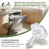 2PC WP3378134 Dishwasher Rinse Aid Dispenser Cap Fits for Whirlpool Maytag Kenmore 3369155 Dispenser Cap Replaces 3369200 3369512 3378134 524580 AP3044709 PS343987 view 3