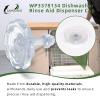 2PC WP3378134 Dishwasher Rinse Aid Dispenser Cap Fits for Whirlpool Maytag Kenmore 3369155 Dispenser Cap Replaces 3369200 3369512 3378134 524580 AP3044709 PS343987 view 4