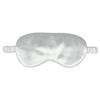 1 Pack Silk Sleep Mask, Soft Eye Mask with Elastic Strap, Lightweight Blindfold for Travel, Naps, Women & Men (White) view 1