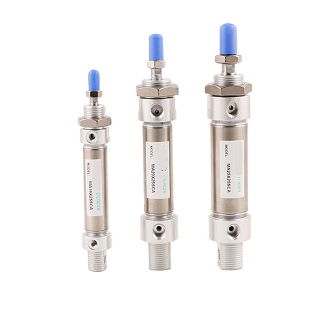 1pcs Stainless Steel mini-Cylinder MA20X25SU MA20X50SU MA20X75SU MA20X100SU MA20X25SCA MA20X50SCA MA20X75SCA MA20X100SCA(MA20X75SU)