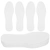 LABRIMP Replaceable Breathable Thin Shoe Insoles for Men and Women, 20 Pairs Disposable Sweat-Absorbing Inserts, Lightweight Paper Pulp Cushion for Running, Hiking, and Sports Sneakers view 1