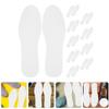 LABRIMP Replaceable Breathable Thin Shoe Insoles for Men and Women, 20 Pairs Disposable Sweat-Absorbing Inserts, Lightweight Paper Pulp Cushion for Running, Hiking, and Sports Sneakers view 4