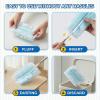 122 Count Heavy Duty Duster Refills with 2 Pack Extendable Handle, Disposable Duster Refills for Ceiling Fans, Blinds & Sofa, Compatible with Most Handles view 3