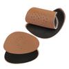 SHOWERORO 2 Pairs Leather Forefoot Pads for High Heels Anti-Slip Ball of Foot Cushions Soft Latex Inserts Relief Shoe Grip for Women view 1