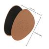 SHOWERORO 2 Pairs Leather Forefoot Pads for High Heels Anti-Slip Ball of Foot Cushions Soft Latex Inserts Relief Shoe Grip for Women view 2