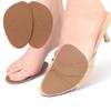 SHOWERORO 2 Pairs Leather Forefoot Pads for High Heels Anti-Slip Ball of Foot Cushions Soft Latex Inserts Relief Shoe Grip for Women view 4