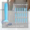 18 Pack Scleral Lens Inserter & Contact Lens Grabber Tool, Hard RGPs Applicator Remover, Ideal for Daily Use and Travel, Solving Removal Challenges (18 Pack Blue Color) view 2