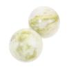 MALUGOGO Jade Stone Massage Balls Set for Hand Exercise and Stress Relief, Portable Chinese Health Exercise Balls for Elderly Hand Therapy and Finger Strengthening view 1