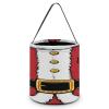 100% BLUE COLLAR Sweet Bags Christmas Santa Claus Costume Multipurpose Reusable Goody Buckets Halloween Trick Or Treat Bucket Halloween Candy Bucket view 1
