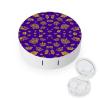 EOQIFJM Royal Crown Circular Contact Lens Storage Box, Portable Storage Box view 1