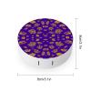 EOQIFJM Royal Crown Circular Contact Lens Storage Box, Portable Storage Box view 2