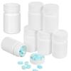 SOLUSTRE Capsule Bottle 20Pcs 50Ml Thickened Empty Pills Bottles with Lids Portable Pill Case for Travel Daily Medicine Storage Organizer view 1