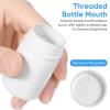 SOLUSTRE Capsule Bottle 20Pcs 50Ml Thickened Empty Pills Bottles with Lids Portable Pill Case for Travel Daily Medicine Storage Organizer view 4