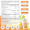 5 Month Supply Turmeric and Ginger Gummies with Black Pepper, Fermented Turmeric for Joint Comfort & Mobility, Sugar-Free with Vitamin D3 + K2, Natural Peach Flavor 150 Gummies view 2