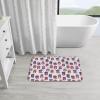 Bathroom Shower Diatomaceous Mat Cute Cartoon Owls, Quick Dry Non-Slip Absorbent Floor Rug for Tub, Bathroom, and Entryway Use view 4