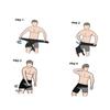 SOPOTUTU Hip Protective Strap and Thigh Wrapping Brace Adjustable Black Sports Hip Guard for Muscle Support and Injury Prevention, Fitness and Running Waist Band for Men and Women view 2