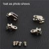 200sets Spectacle Glasses Eyeglasses Hinge Eyewear Screws for Plastic Frames, Sunglasses, Great Hinge Replacement Parts Repairing Accessories view 3