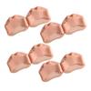 Veemoon Silicone Forefoot Pads 10 Pairs Wide Size Wear-Resistant Ball-of-Foot Cushions Portable Metatarsal Inserts for High Heels Skin Protection Washable Foot Cushions view 1