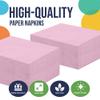 Party Solids Pink Bulk Napkins Disposable Everyday 1,200 Pcs 2 Ply Pink Cocktail Napkins Bulk For Parties & Party Supplies view 3