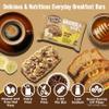 Cooper Street Granola Bakes Banana Bread - 2oz Big Oatmeal Granola Bars - Good Source of Fiber & Whole Grains - Soft Baked Breakfast Oat & Seeds Bar - Nut Free, Dairy Free & School Safe - 10 Pack view 3