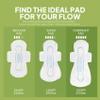 Ultra Thin Pads for Women with Wings, Regular Absorbency Period Pads, Lightweight & Discreet Feminine Pads, Travel Friendly, 96 Count view 3